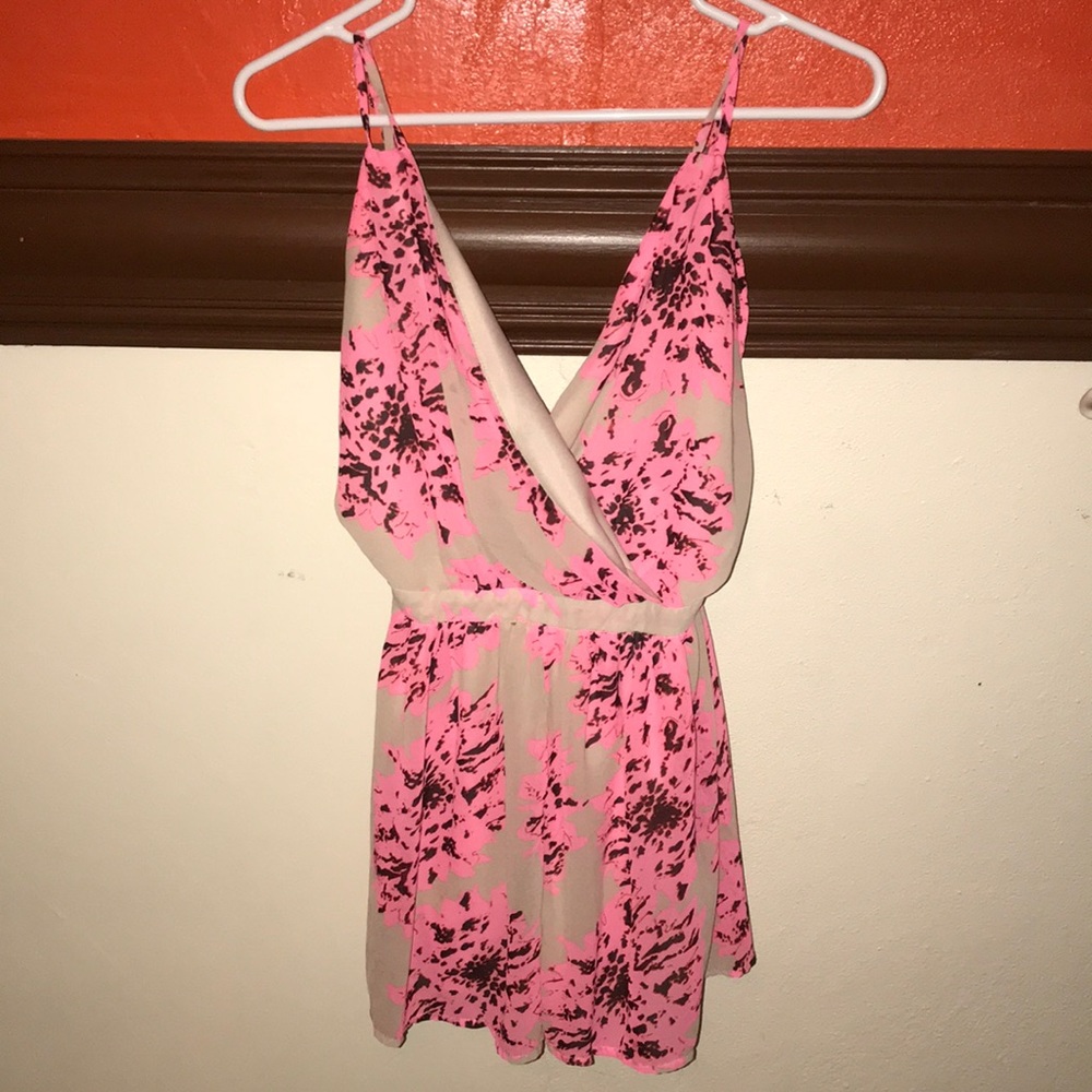 2 color romper